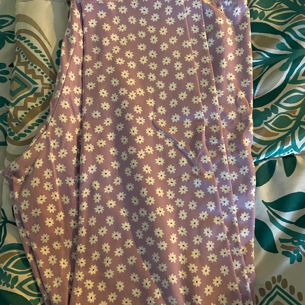 Cute flower leggings